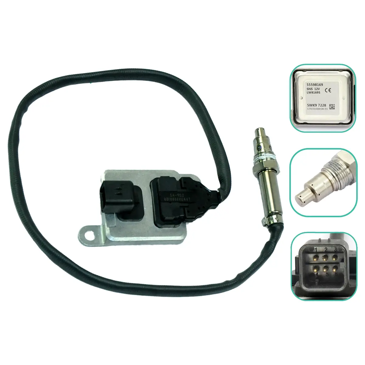 Nox Sensor Nitrogen Oxide Sensor For Opel: Insignia A Country Tourer, Zafira Tourer, Vauxhall: Insignia, Zafira 1
