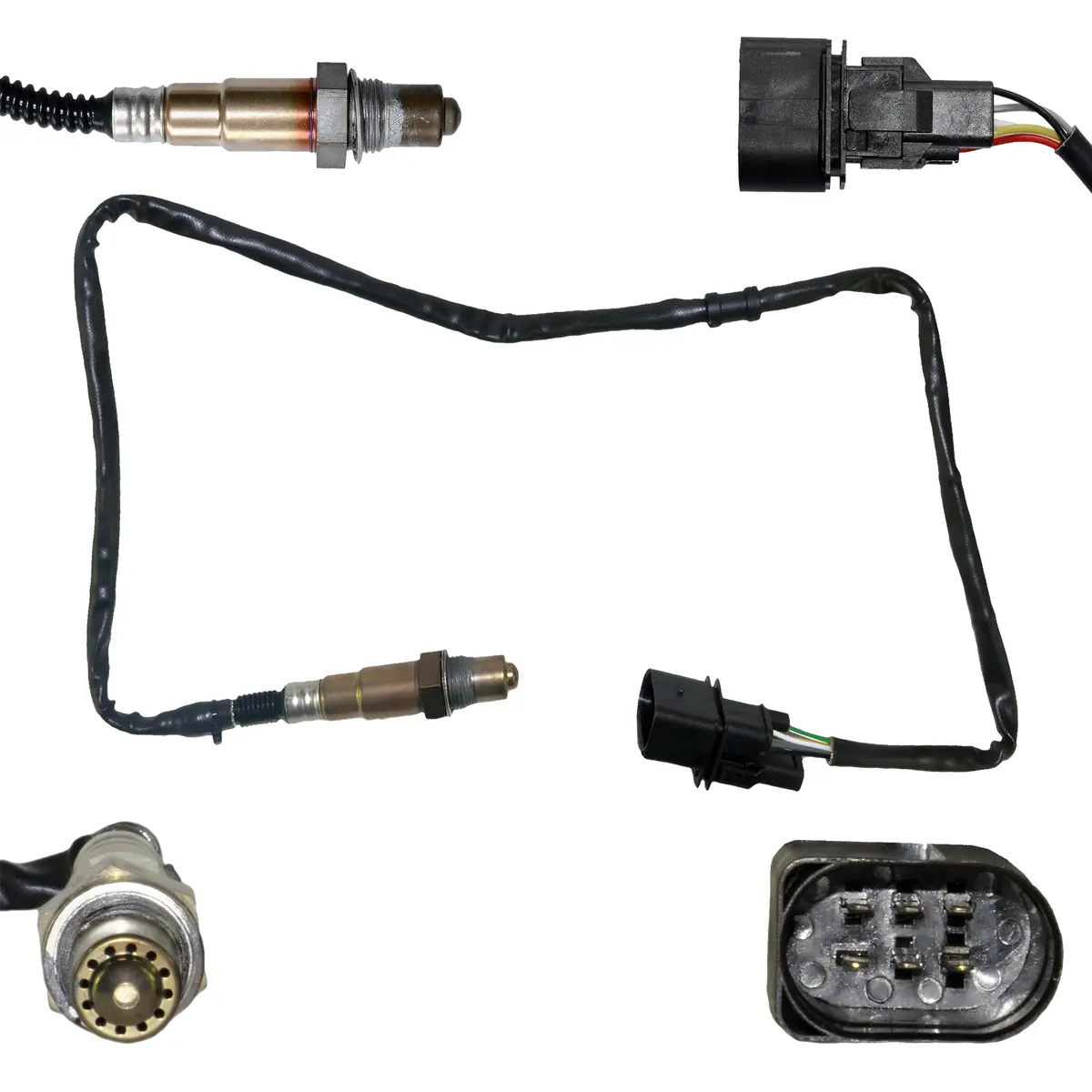 Lambda Oxygen Sensor Front For Audi A3 (8L1) A4 (B6) A6 (C5) A8 Tt Q7 021906262B 1