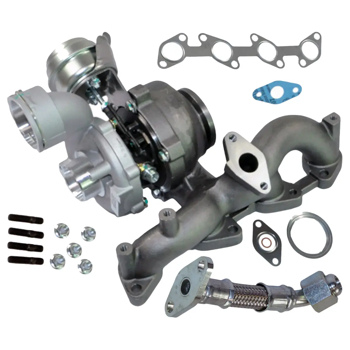 Turbocharger For Audi: A3, Seat: Altea, Altea Xl, Leon, Toledo, Skoda: Octavia, Superb, Vw: Golf, Golf Plus, Jetta, Passat, Touran 1