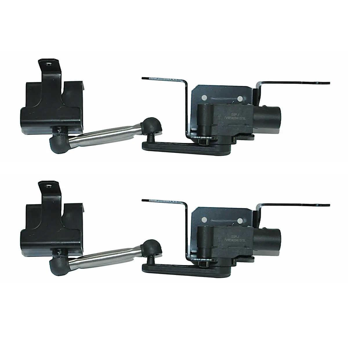 Rear Headlight Level Sensors (Pair) For Audi: A3, Q3, Tt, Seat: Altea, Altea Xl, Leon, Toledo, Skoda: Yeti, Vw: Beetle, Caddy, Caddy Alltrack, Eos, Golf, Passat, Passat Alltrack, Scirocco, Tiguan, Touran 1