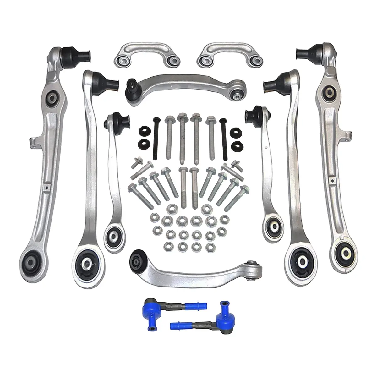 Front Suspension Wishbones Track Control Arm Arms Kit For Audi: A6, A6 Allroad 1