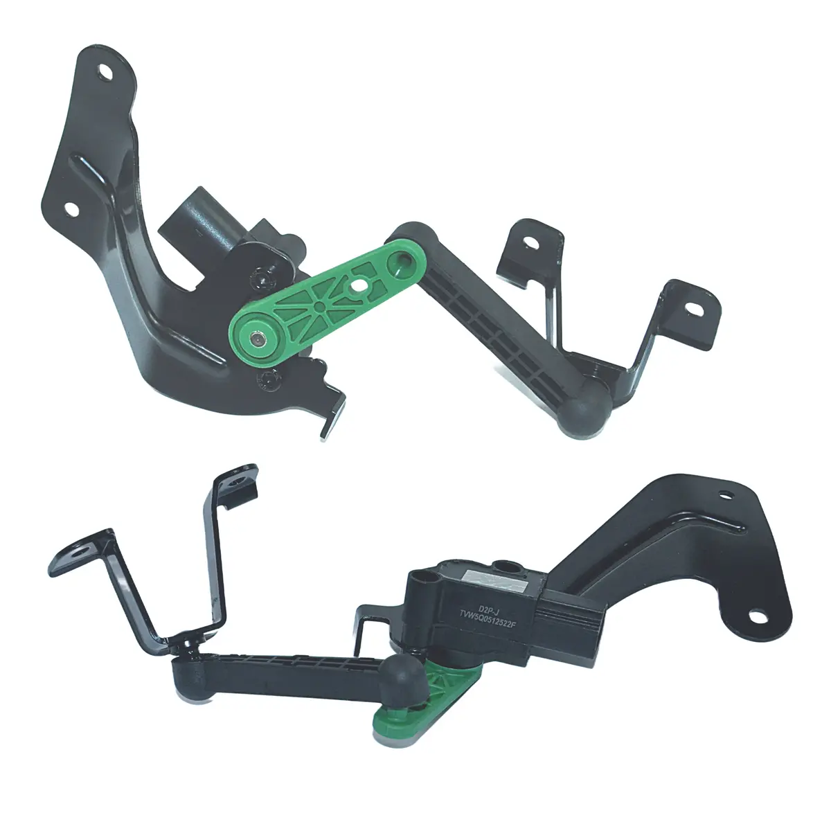Rear Pair Of Air Suspension Height Level Sensors For Audi: A3, Q2, Q3, Seat: Ateca, Leon, Tarraco, Skoda: Karoq, Kodiaq, Octavia, Superb, Vw: Arteon, Golf, Passat, T-Roc, Tiguan, Tiguan Allspace 2