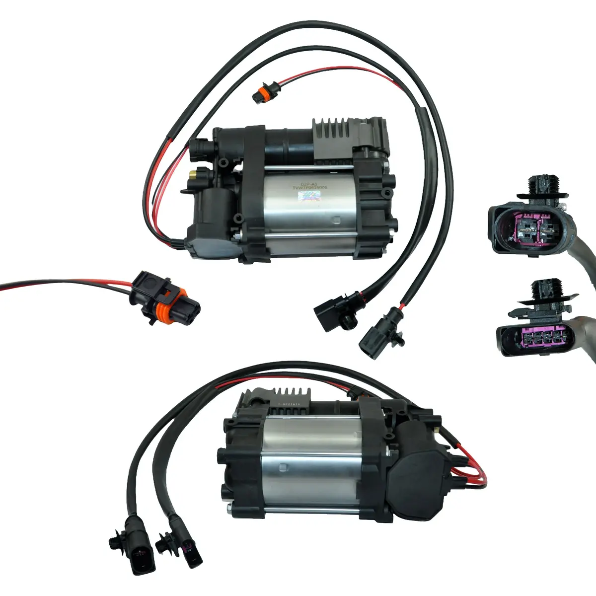 Air Suspension Compressor Pump For Porsche: Cayenne, Vw: Touareg 1