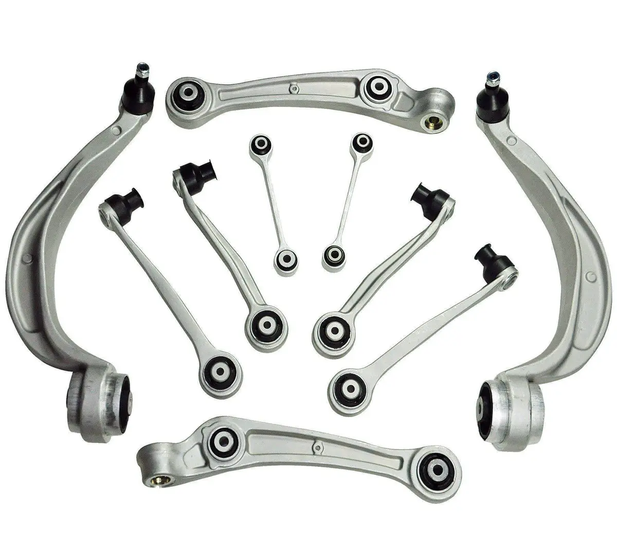 Front Suspension Wishbones Track Control Arms Links Kit For Audi: A4, A4 Allroad, A5, A6, A7, Q5 1