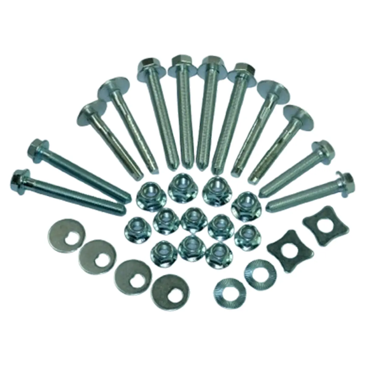 Rear Suspension Wishbone Bolt Nut Mounting Kit For Audi: A1, A3, Q2, Q3, Tt, Seat, Vw 1