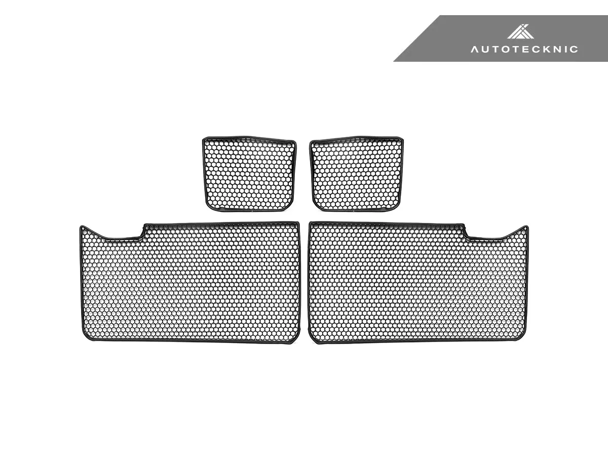 Autotecknic Center Bumper Honeycomb Mesh Grille Kit - G90/ G99 M5 1