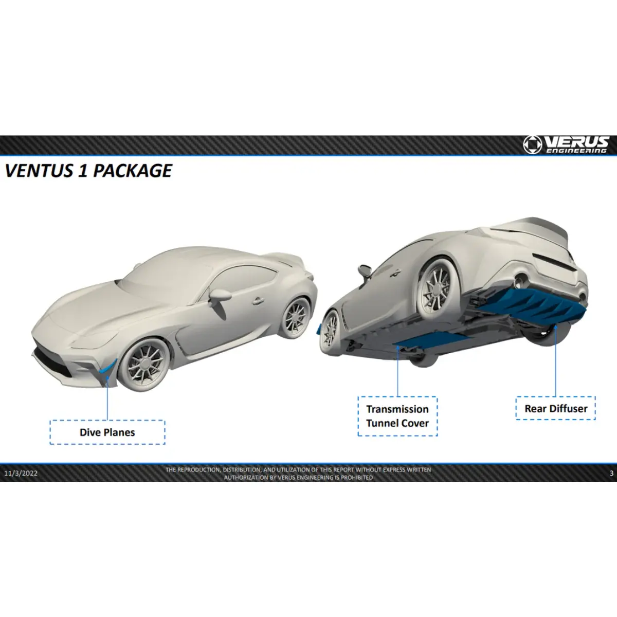 Verus Engineering Gr86 / Brz Ventus 1 Aero Package 1