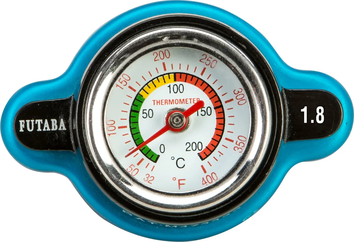 Radiator Cap W/ Temperature Gauge 1