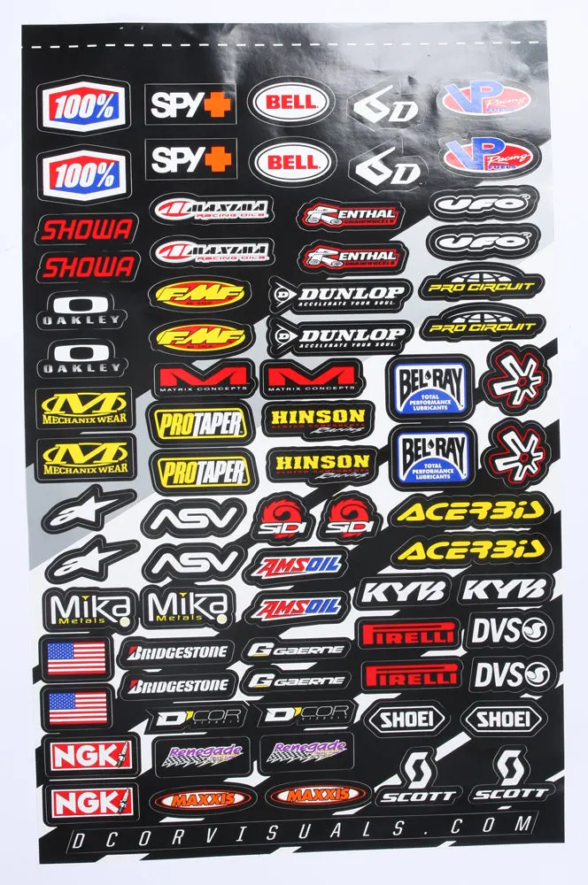 Mx Logos 2 Decal Sheet 1