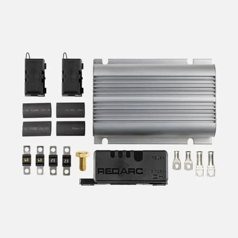 Redarc Trailer Power Kit W/Vehicle To Trailer Battery Charger/Smart Battery Monitor/Fuses 1