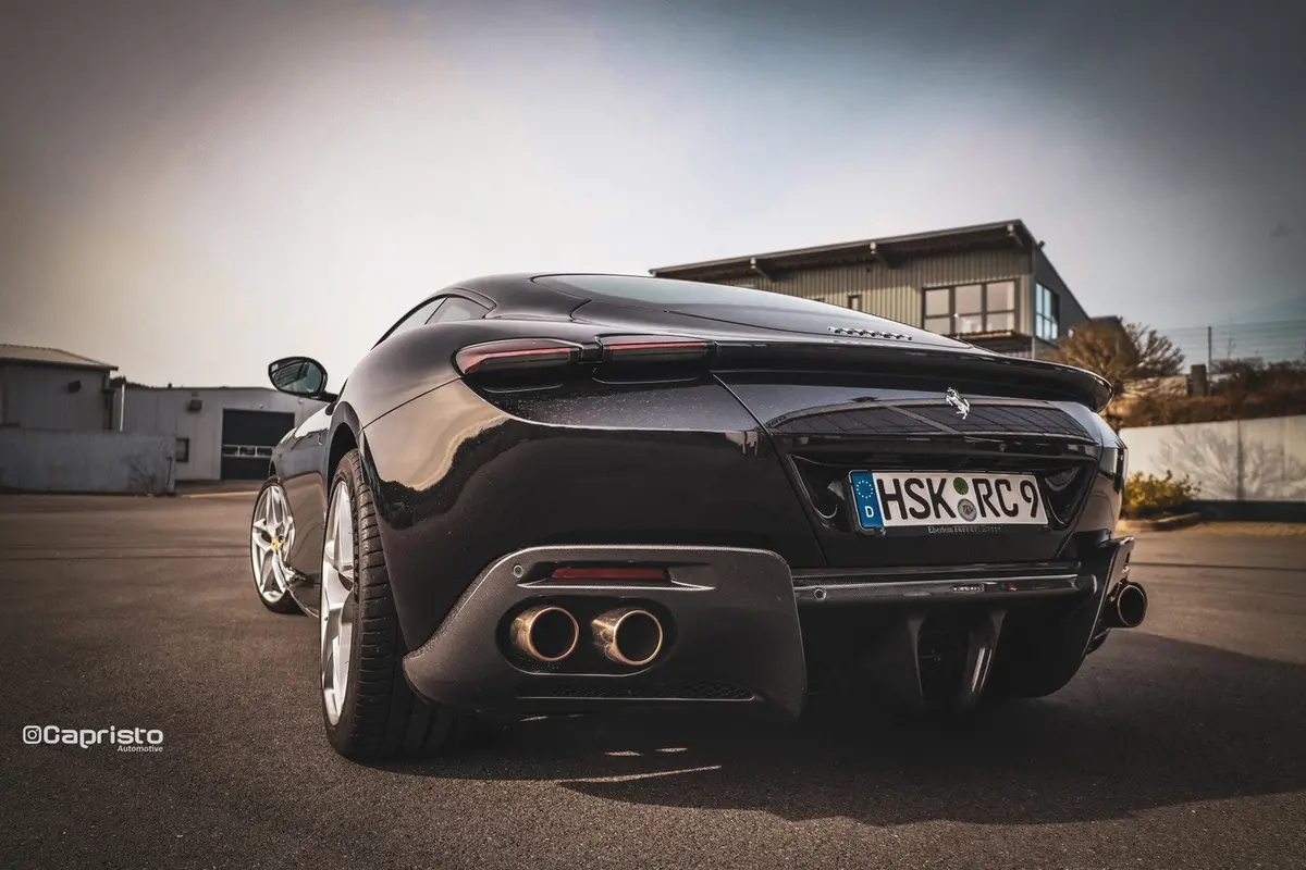 Capristo Carbon Fiber Rear Diffuser - Ferrari Roma 1