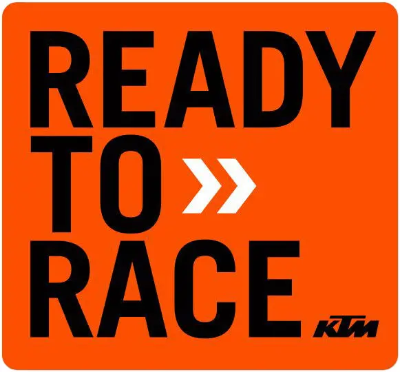 Ready To Race Decal 4" 1