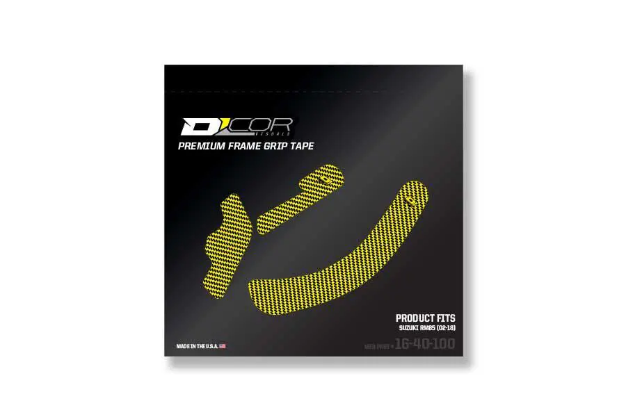 Frame Grip Guard Decal Yellow 1