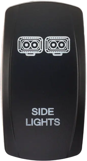 Dash Switch Rocker Face Side Litghts 1