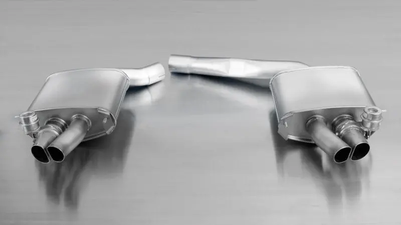 Remus 2012 Audi Rs4 Avant Quattro (B8) 4.2L (Cfs) Race Axle Back Exhaust 1