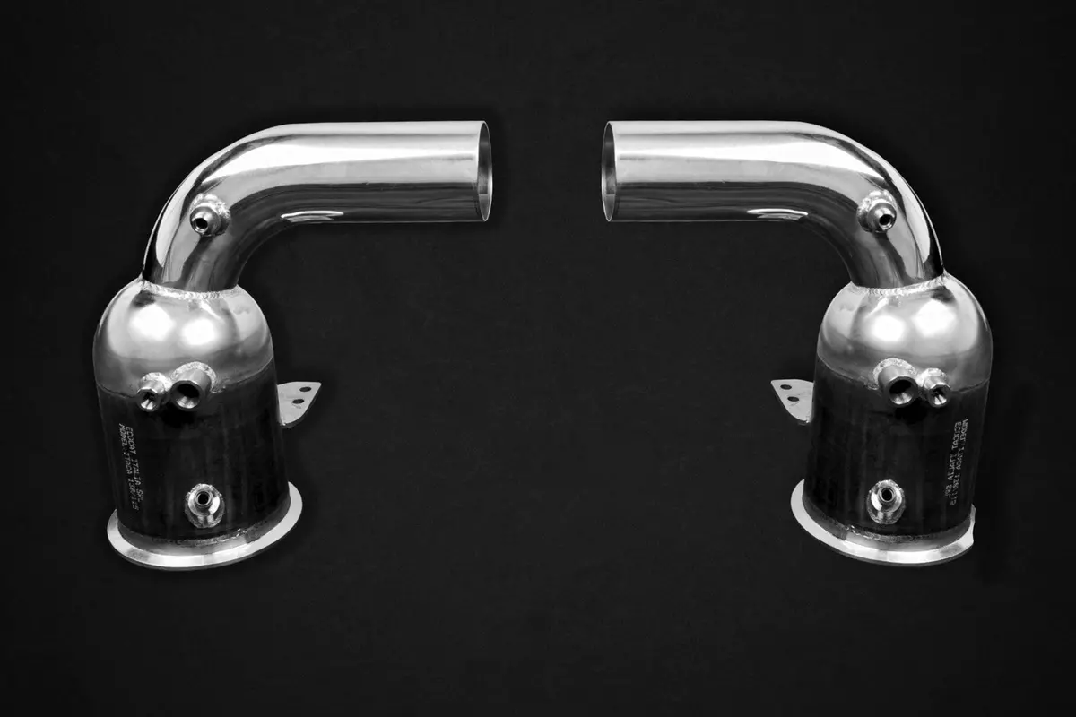Capristo Cat Spare Pipes - Porsche 992 Carrera/ S/ 4S/ Turbo/ Turbo S 1