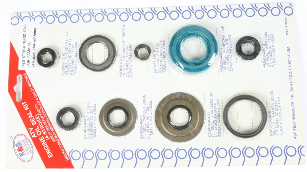 Engine Oil Seal Kit 1