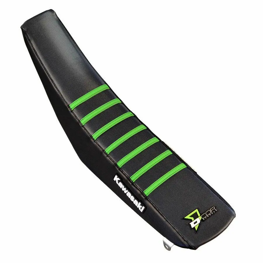 Seat Cover Black W/ Green Ribs 1