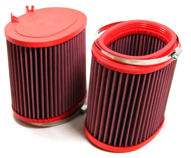 Bmc 2008+ Porsche 911 (997) 3.6 Carrera Replacement Cylindrical Air Filters (Full Kit) 1