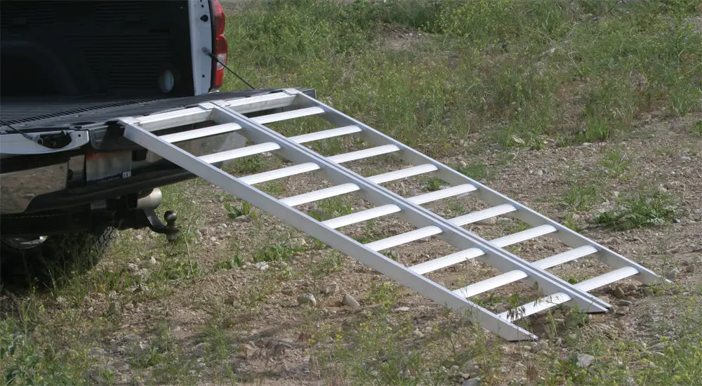Aluminum Folding Ramp 1500 Lbs 84" X 48" 1
