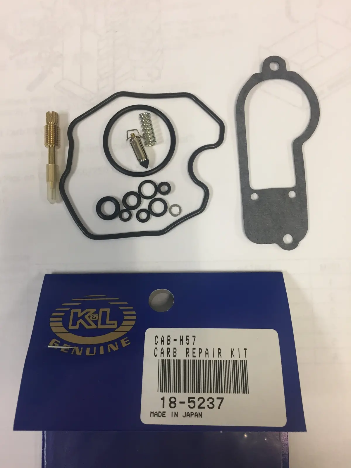 Carb Repair Kit (Ea) 1