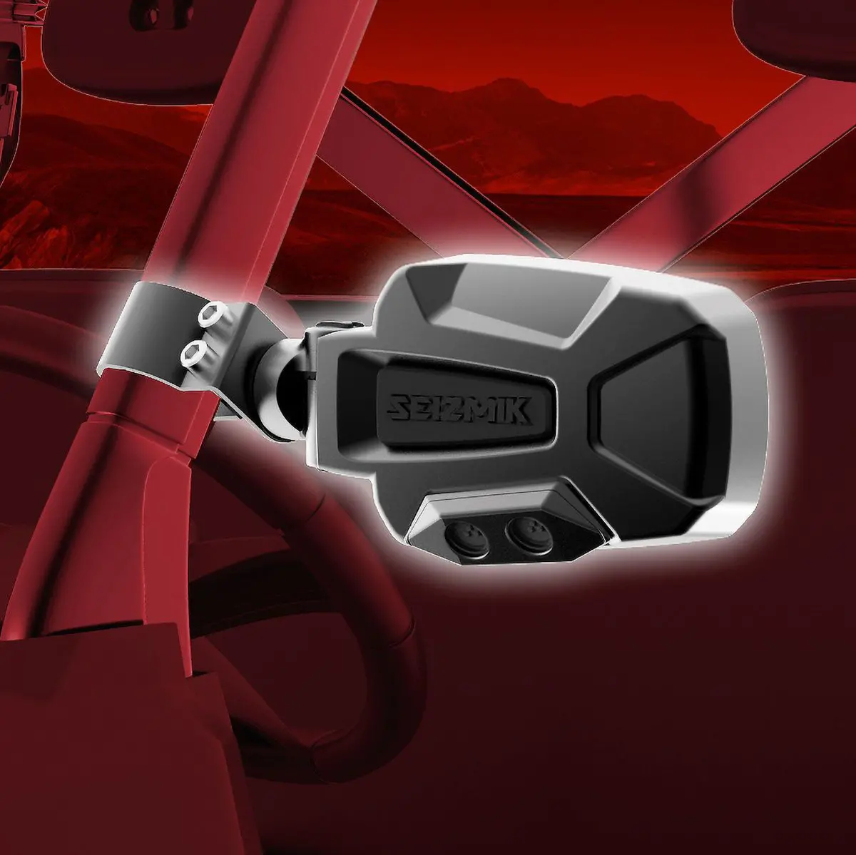 Pursuit Mirror Led 1.75" Pr Night Vision 1