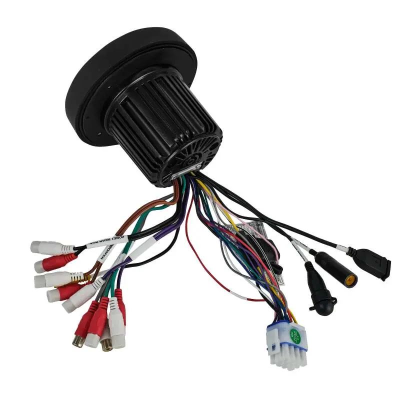 Ds18 2.75In Lcd Screen 1 Zone 4 Volts Output Bt Rds 4 X 40 Watts Silicone Cover Headunit 2