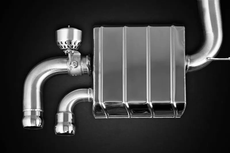 Capristo Ece Valved Exhaust W Mid-Pipes (Ces3) - Porsche 958 Cayenne V8 Induction 2