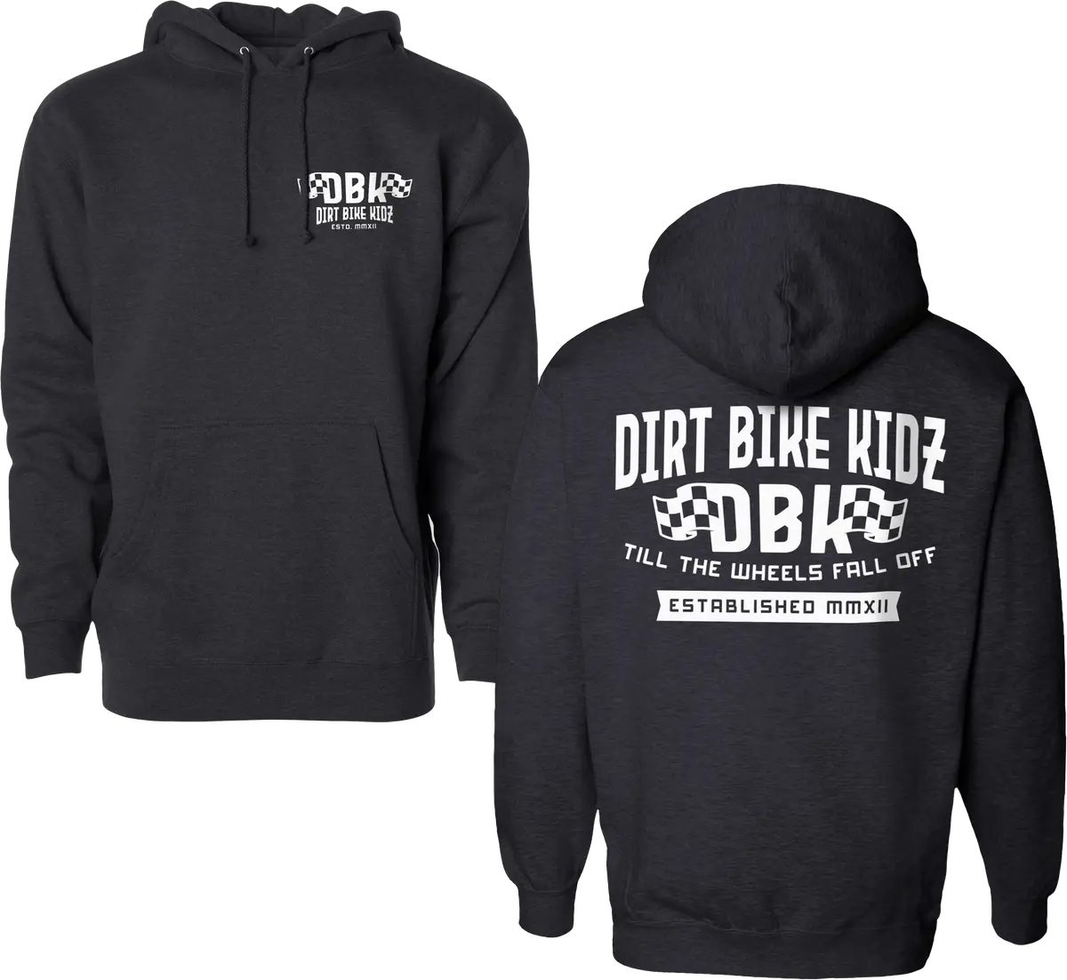 Till The End Youth Hoodie Charcoal Ym 1