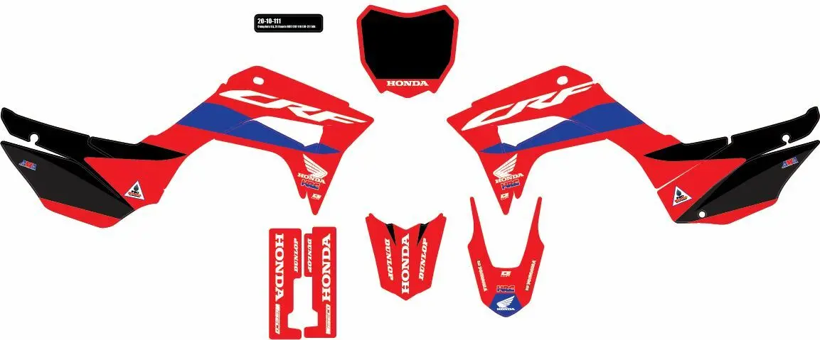 Comp Kit Honda Hrc Black Bg 1