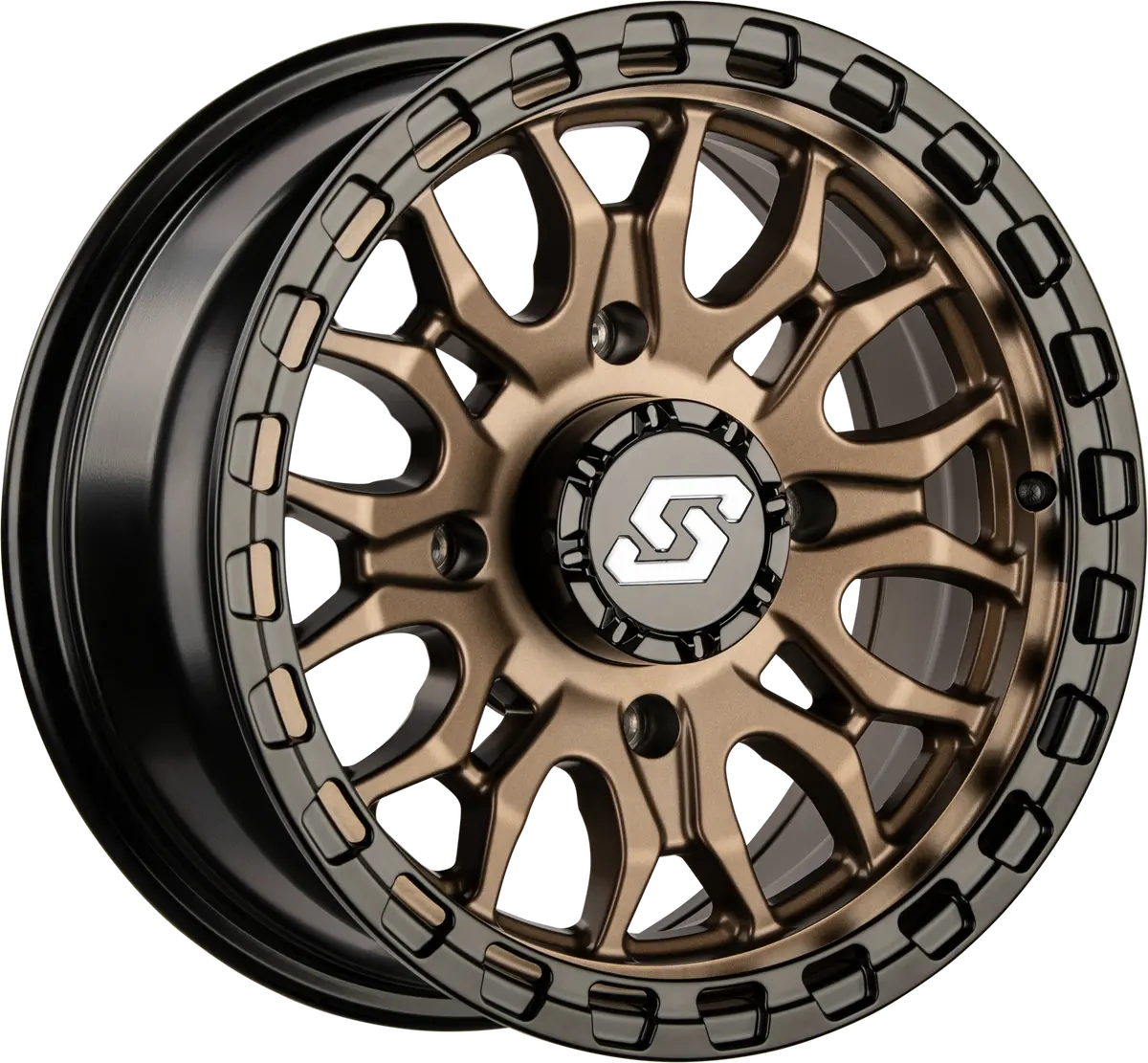 Ignition Wheel 14X7 4/156 +10Mm Bronze/Blk 2