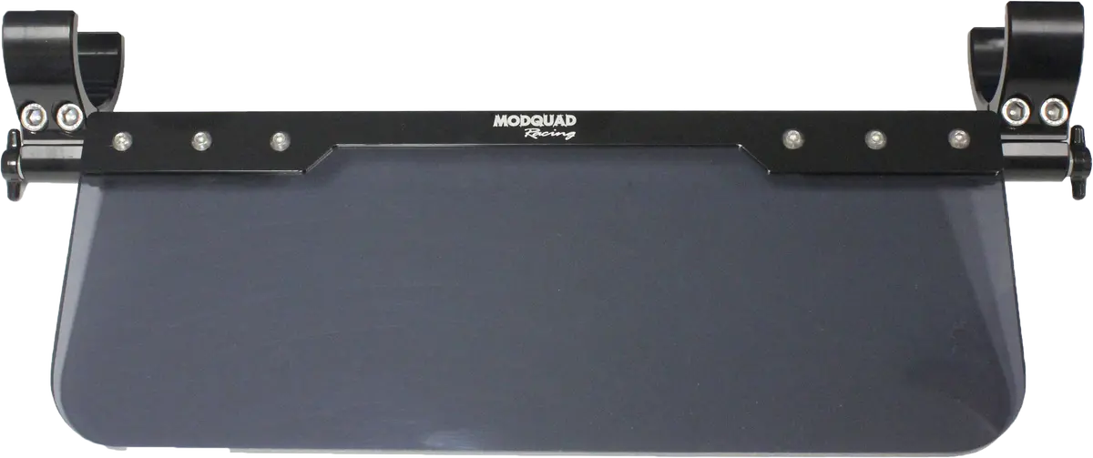 Sun Visor 12" 2" Bar Smoked 1