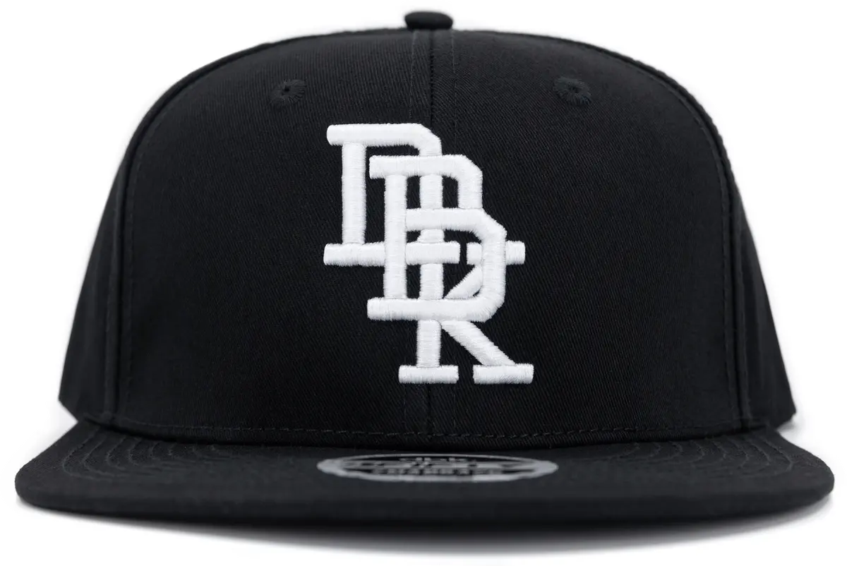 Dropout 4Fifty Snapback Hat Black 1
