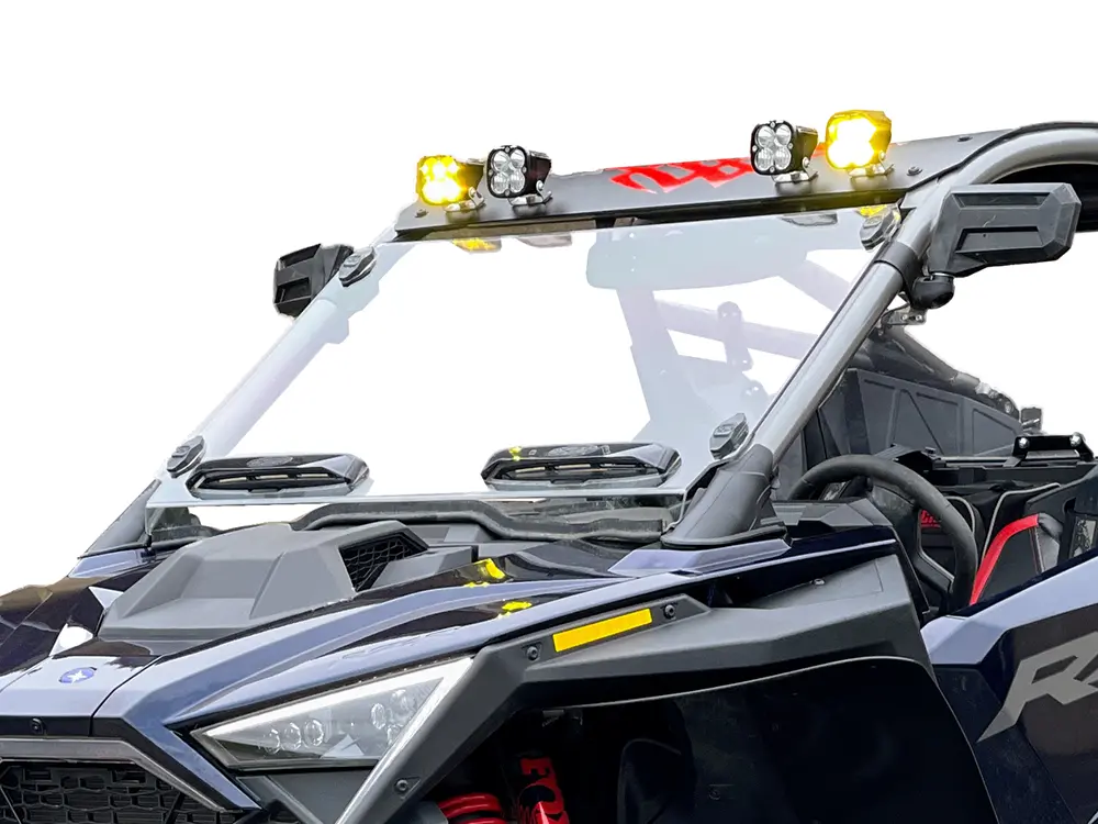 Front Vented Windshield Polaris Pro R 1