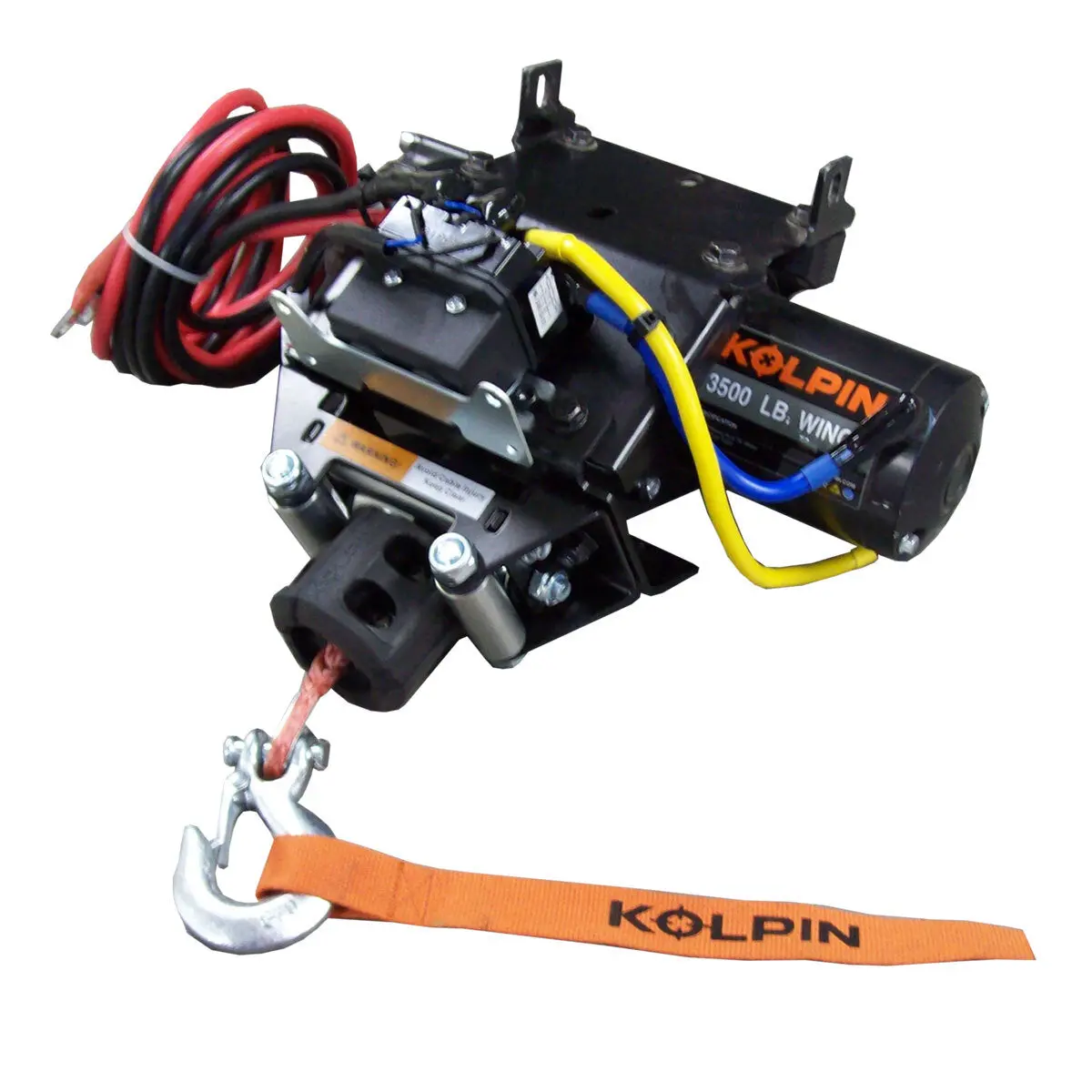 Quick Mount Winch 3500 Steel Hon 1