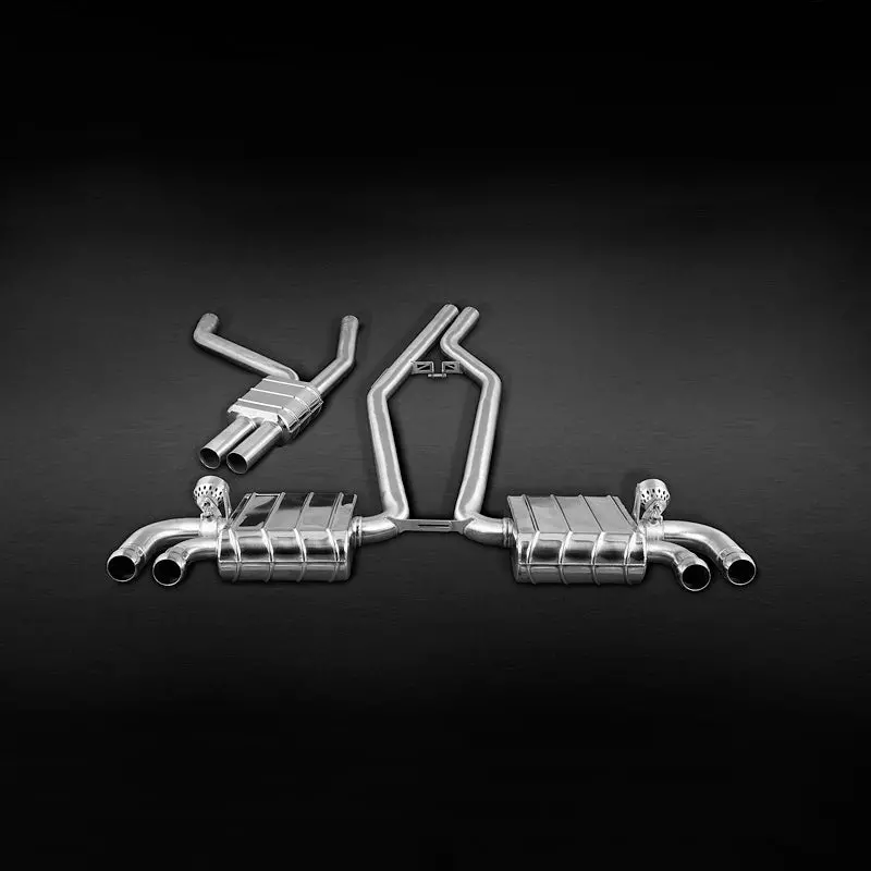 Capristo Valved Exhaust + Mid-Pipes (Ces3) - Porsche 958.1 Cayenne V8 Gts 1