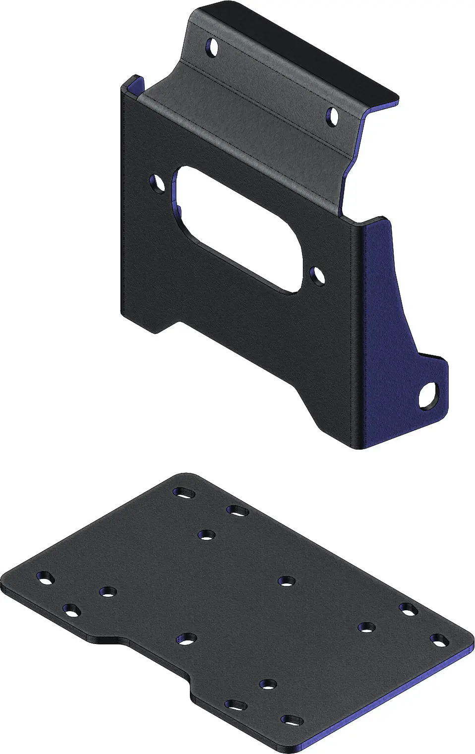 Atv Winch Mount 1