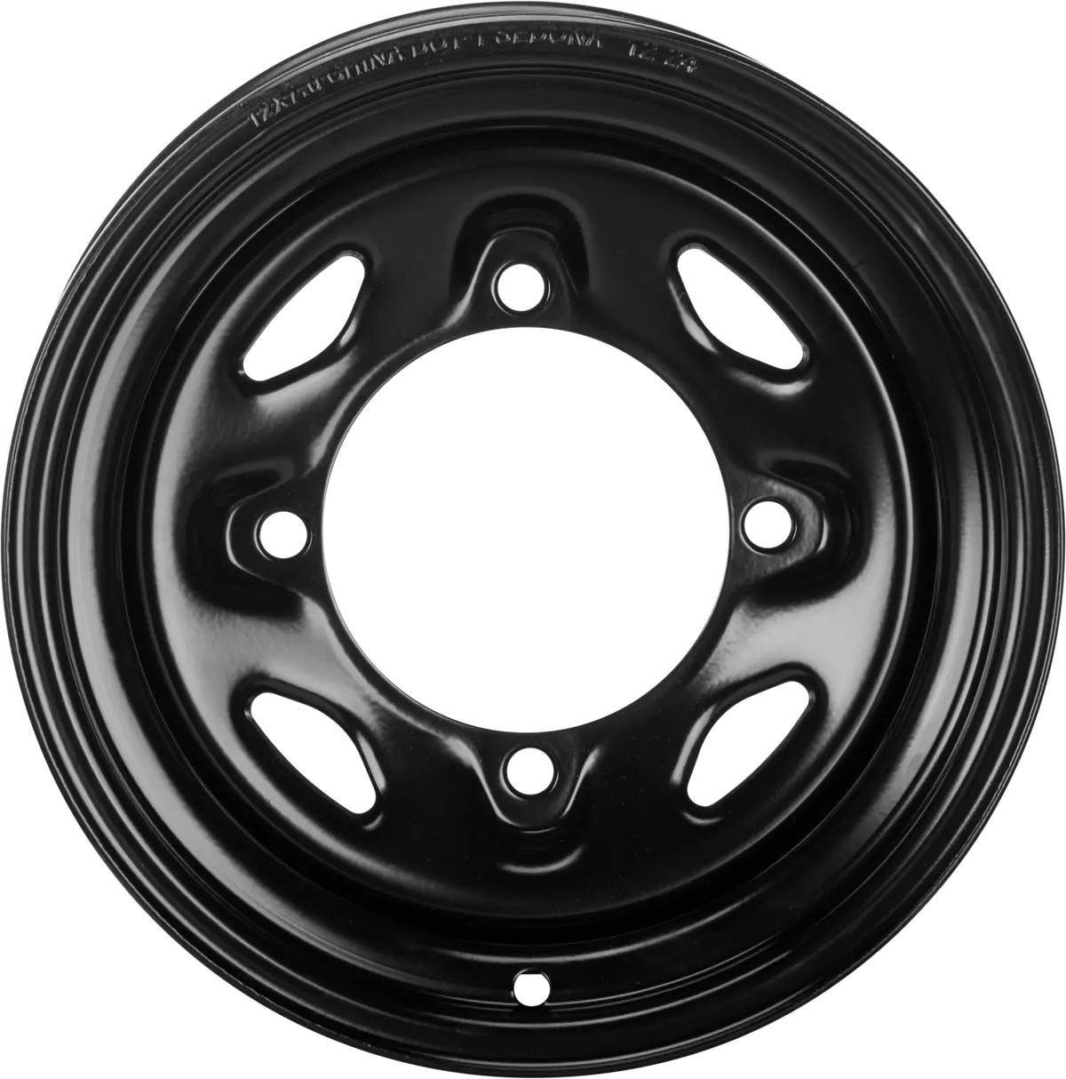 Sedona Steel 12X7 4/156 4+3 Blk 14Mm 1