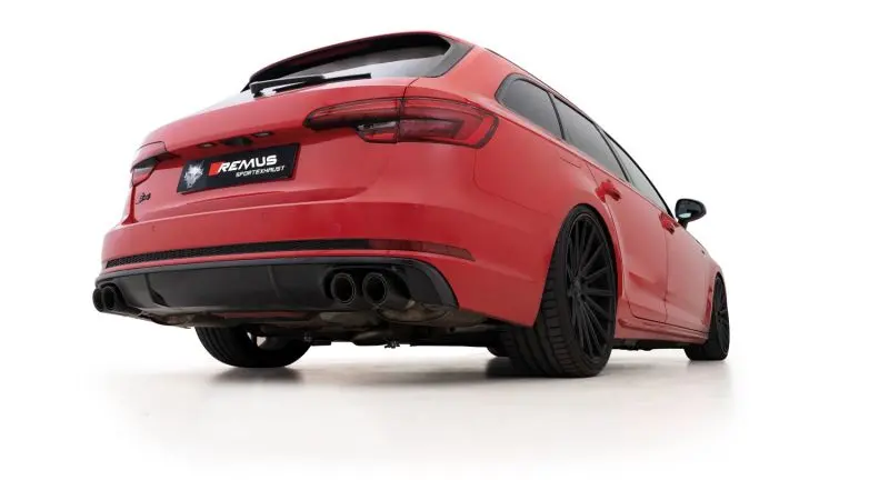 Remus 2016 Audi S4 Quattro Avant Type B8 3.0L (Cwg W/O Gpf) Axle Back Exhaust (Tail Pipes Req) 1