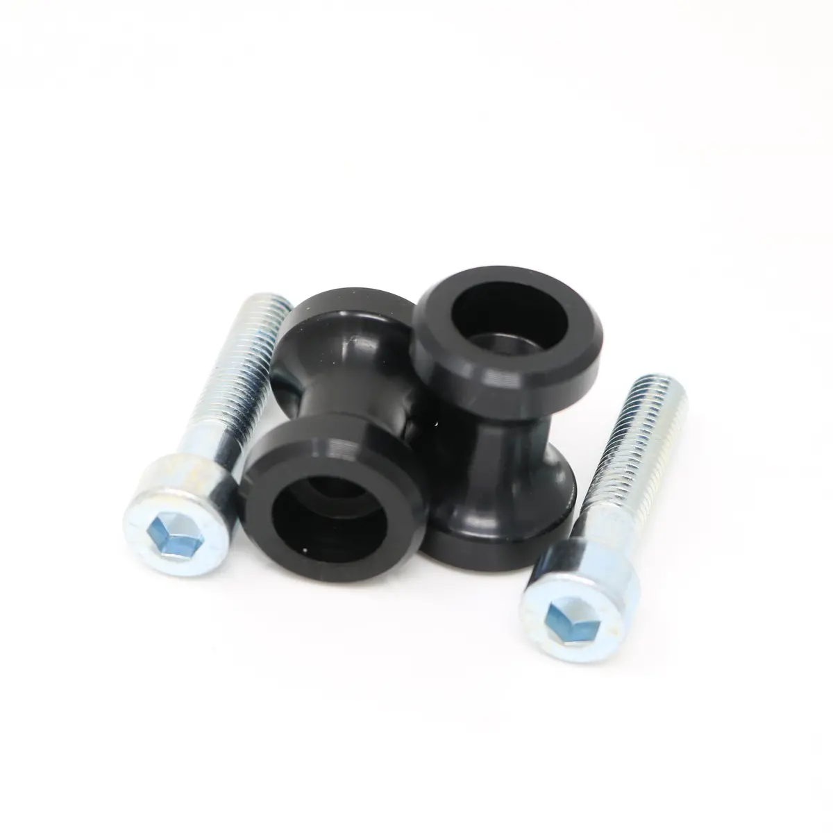 Swingarm Spools Black 8Mm 2