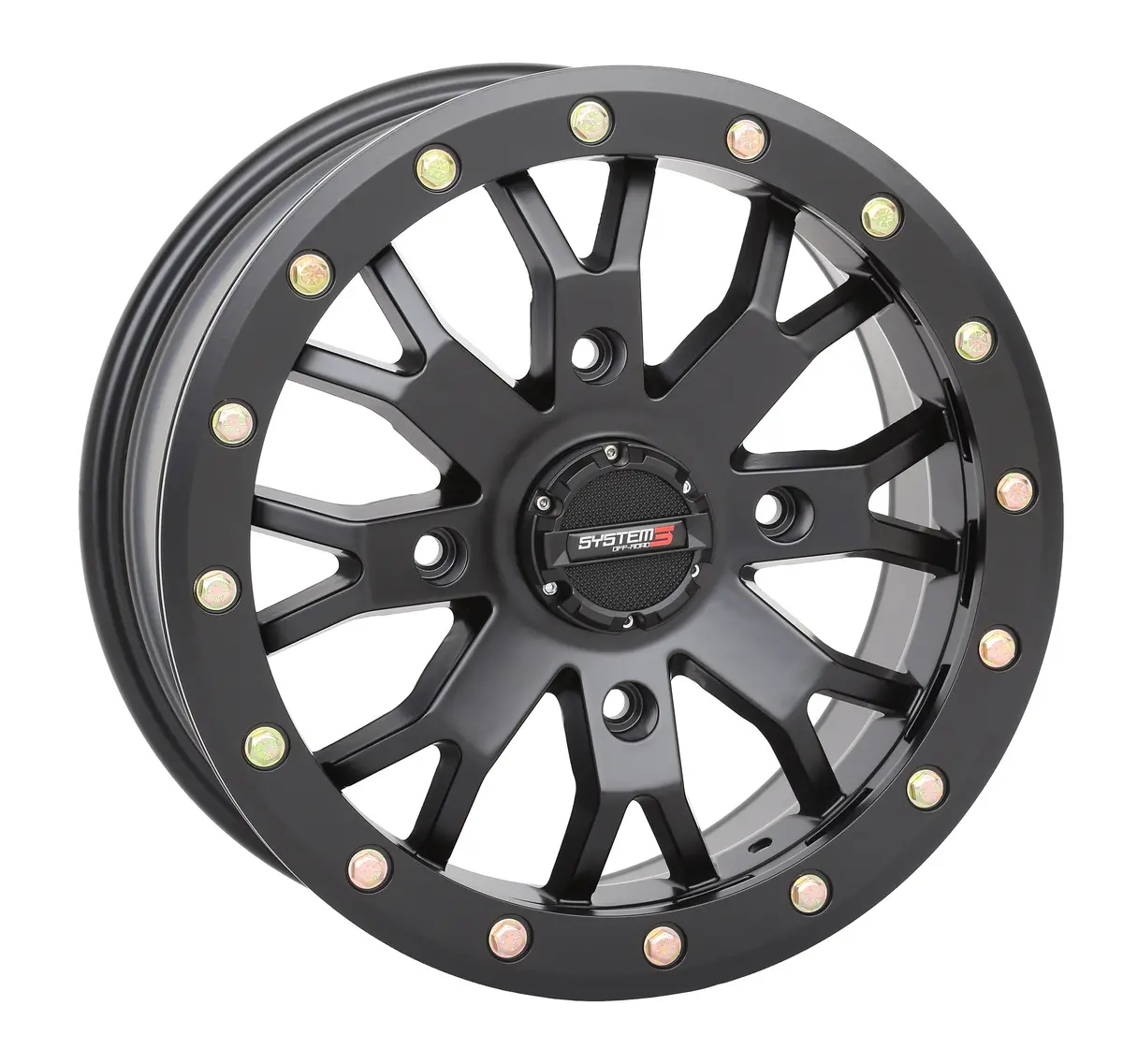 Sb4 Bl Wheel 14X10 5+5 ( 5Mm) 4/137 Matte Black 1