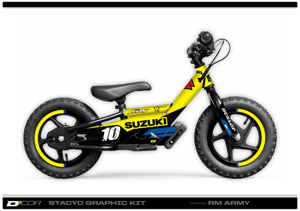 Graphic Kit Stacyc Suzuki Graphic Kit Stacyc 12" & 16" 1