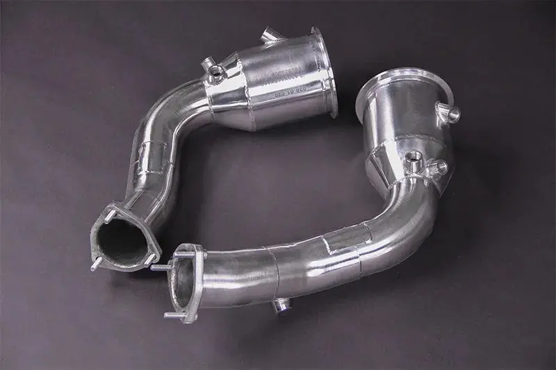 Capristo 250 Cell Sport Cat Downpipes - Audi Rs6/7 (C8) + S8 (D5) 1