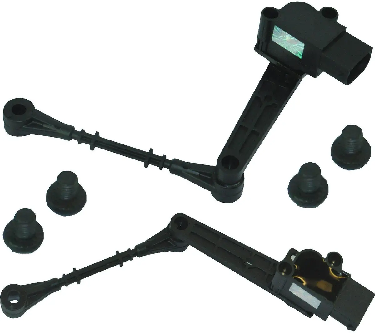 Air Suspension Height Level Sensors Pair (Rear Left & Right Sides) For Land Rover: Discovery, Range Rover Sport, 1
