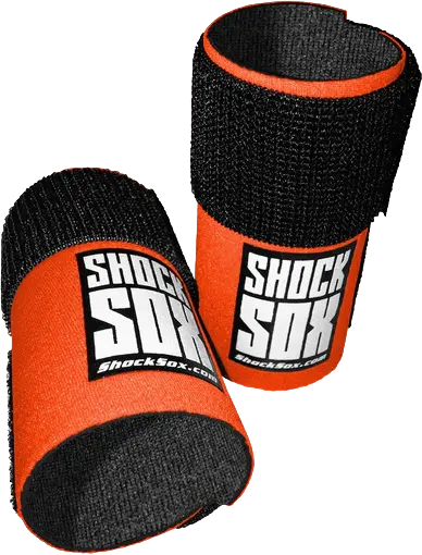 Shock Sox  4"U  Orange Upside Down Forks 1