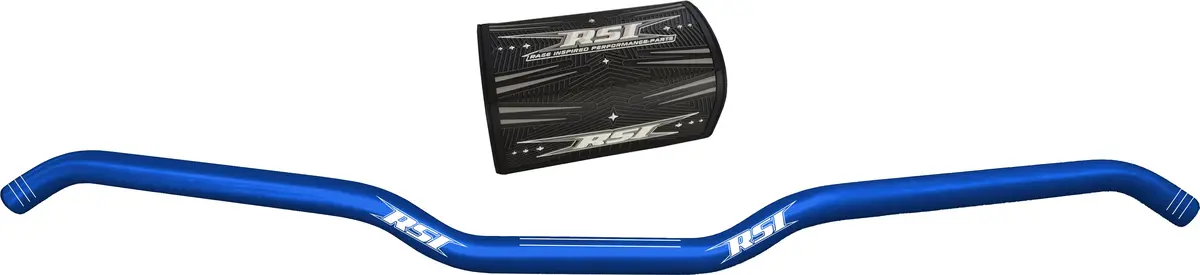 Hustler 7/8" Handlebar 1" Rise Dark Blue 1