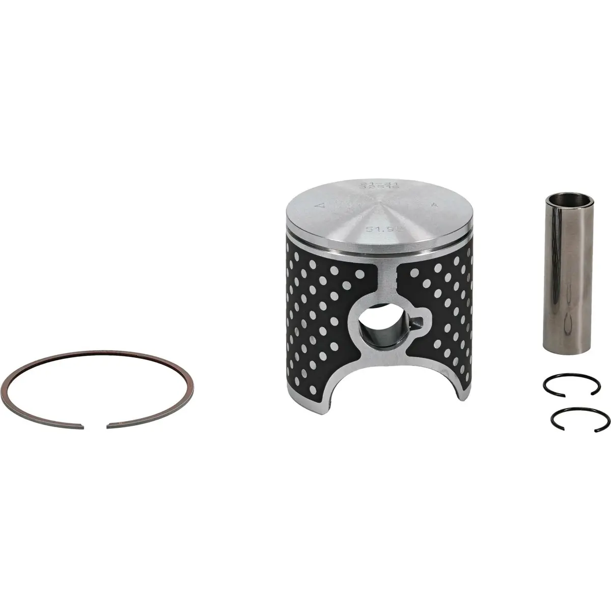 Piston Kit Cast Race Evolution 51.95/Stroker Ktm 1