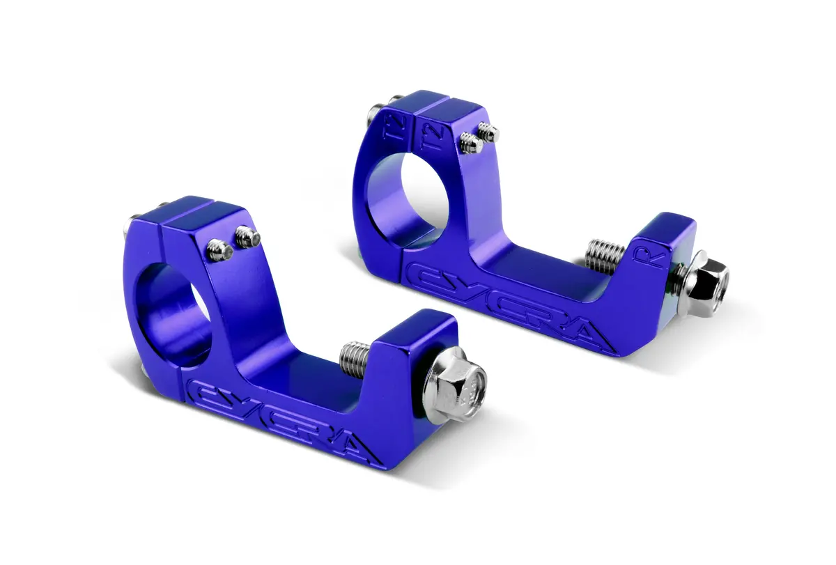 Pro Taper/Renthal Fatbar/Neken U Clamps Yamaha Blue 1