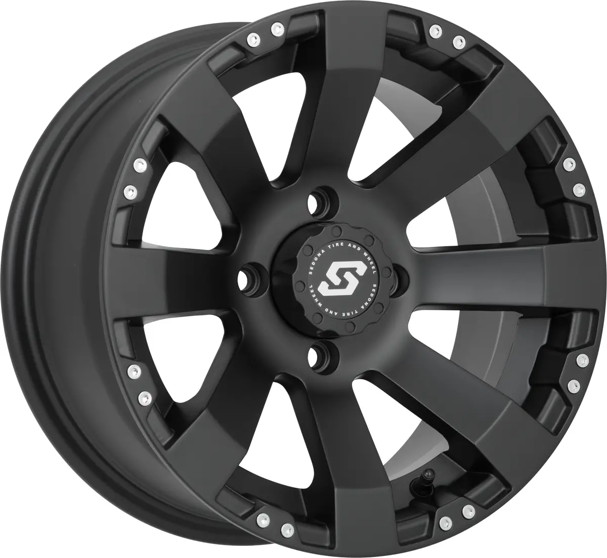 Spyder Wheel 14X7 4/137 5+2 (+10Mm) Black 1
