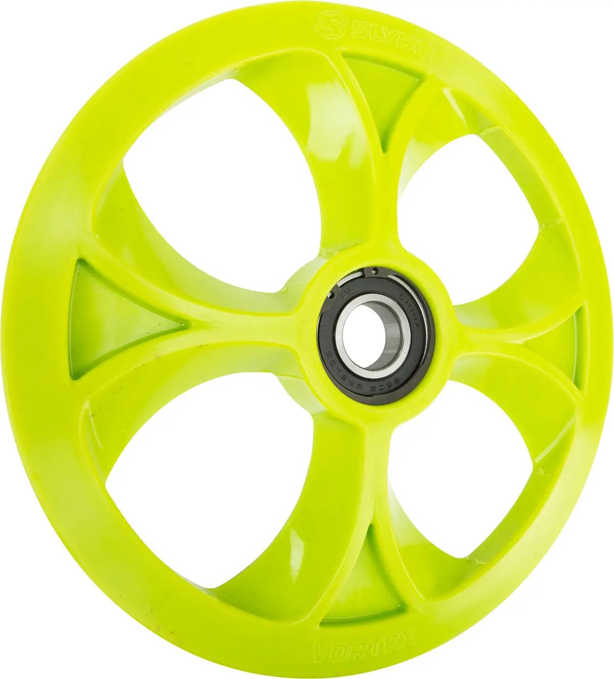 Vortex Bogie Wheel 10" Green Alpha Wheel A/C 1